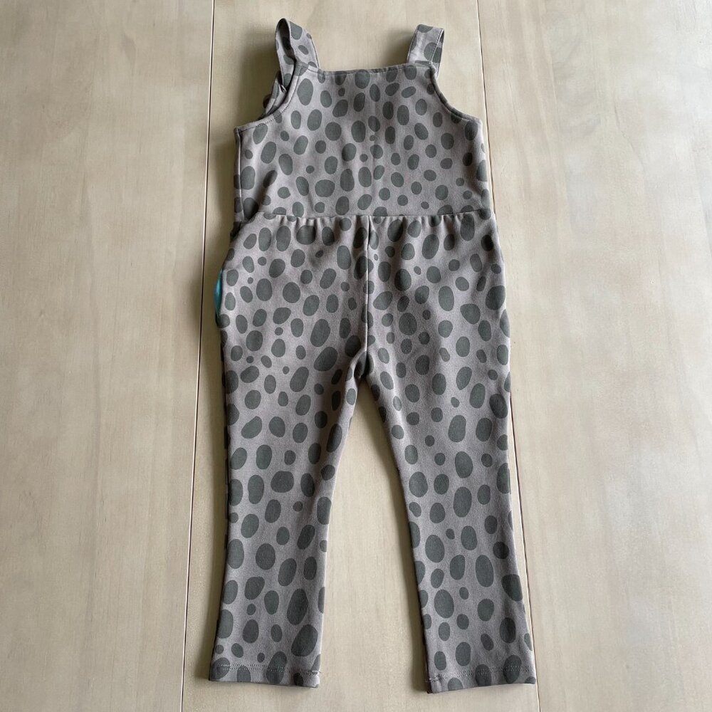 Finding Foxtale Girl's Tossing Pebbles Jumper Jumpsuit Overalls Romper - Size 2 - Picture 8 of 8